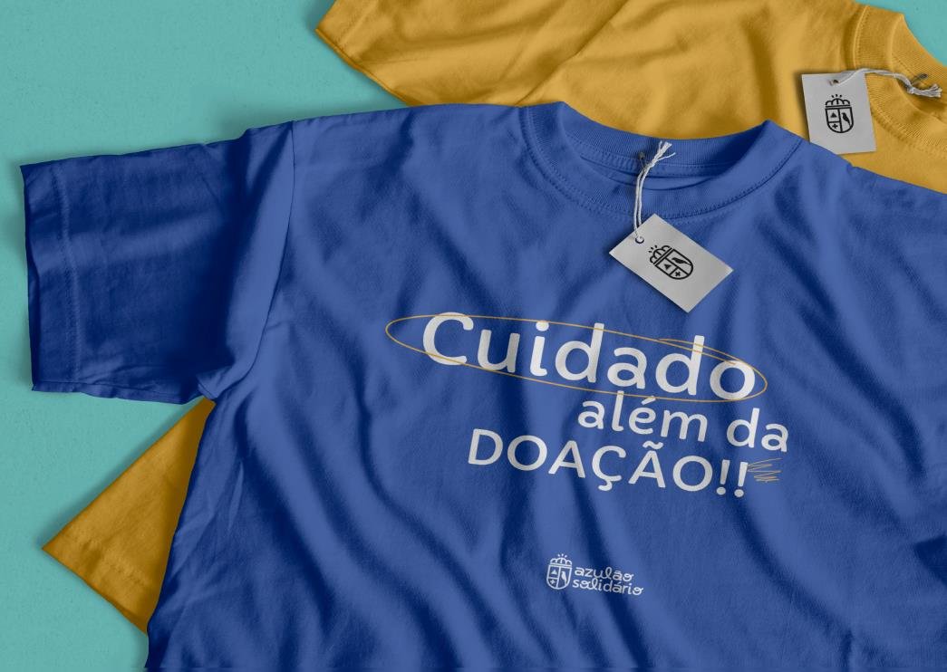 Camiseta do Azulão Solidário
